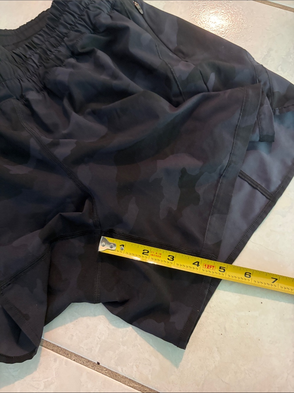 lululemon athletica Black Camo Athletic Shorts - Picture 5 of 6